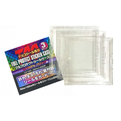 Kawashima Manufacturing TCG Full Protect Sleeves (Set of 3) - Trading Card Storage, Full Protect Seal Case