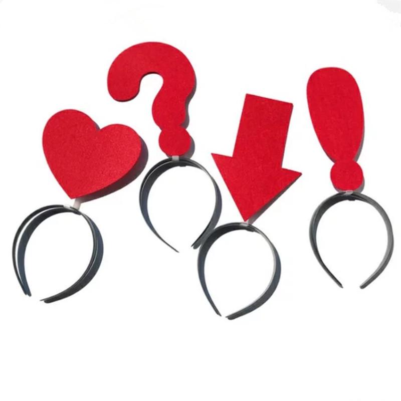 Personalized Halloween Arrow Headband & WiFi Exclamation Hair Clip for Braids