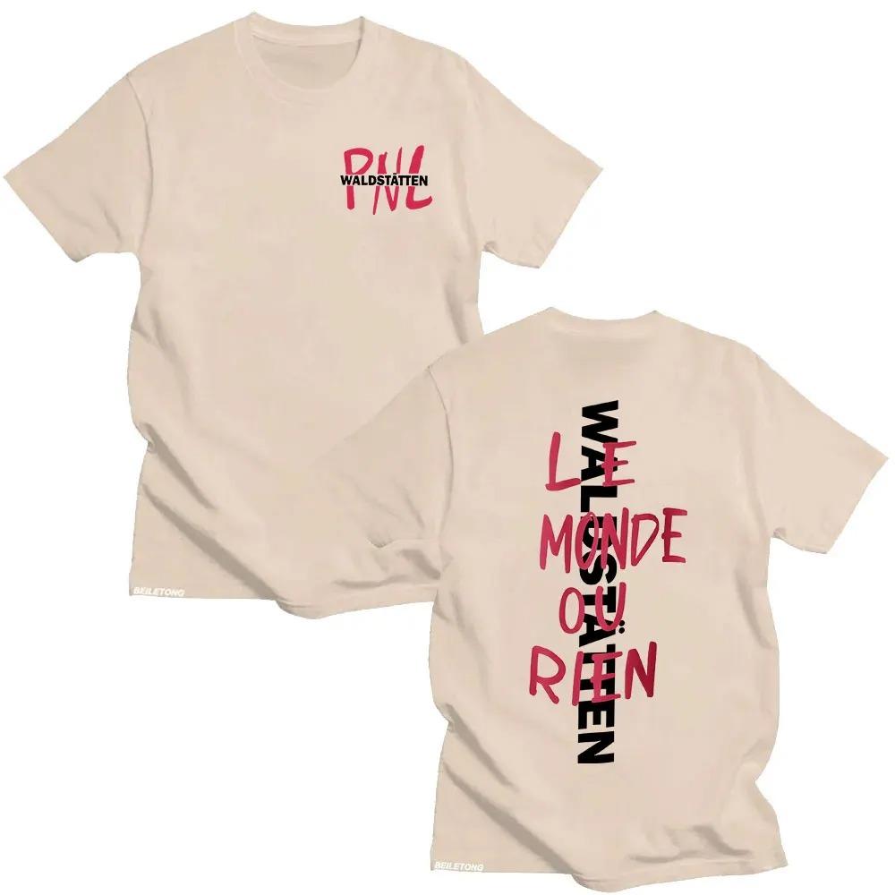 

Rapper PNL Que La Famille Le Monde Chico Album T-shirt Men Women Fashion Hip Hop Short Sleeve Cotton Best Selling Round Neck tee 4XL