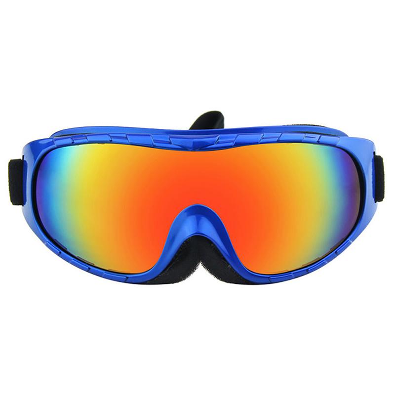 Skibrille, doppelwandige Skatebrille für Kinder Jungen Mädchen mit UV-Schutz, Winddichtigkeit, Antibeschlag- & Blendschutzgläser