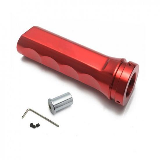 Aluminum Auto Car Hand Brake Sleeve Handbrake Handle Hand Protector Cover RED