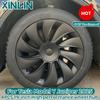 4PCS Hubcaps For Tesla Model Y Juniper 2025 19 Inch Performance Replacement Wheel Cover Automobile Hub Cap Full Rim Accessories
