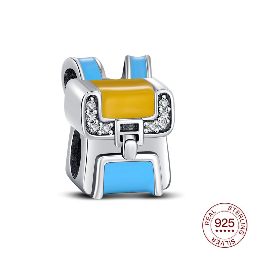 925 Silver Graduation Charm Owl Graduation Cap Pendant Jewelry Making For Bracelet Women s Fashion Jewelry DIY Gifts