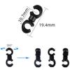 10pcs/set Bike Cross Line Clips Mountain Road Bicycle Brake Gear Cable S Style Clips Cycling Replacement Parts