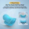 Durable And Safe Neck Shoulder Stretcher Relaxer Cervical Spine Stretch Muscle Relaxation Traction Device Massage Pillow Correction Chiropractic