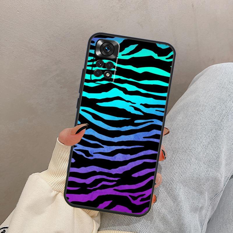 Zebra Skin For Xiaomi Redmi Note 14 10 11 12 13 15 Pro Plus Case Cover For Redmi 15 15C 14C 10C 12C 13C