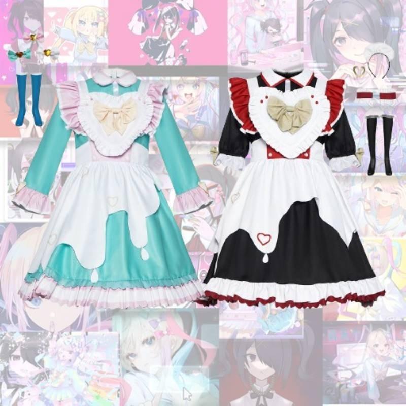 Cute And Sweet Anime Maid Costume For Cosplay And Stage Shows