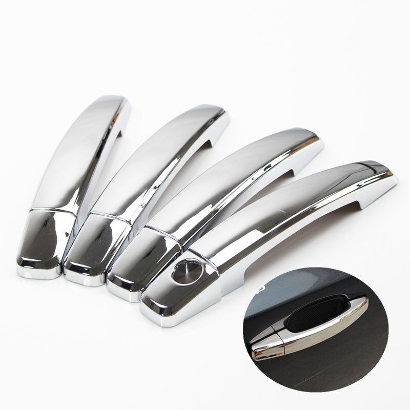 For OPEL Astra H 2004-2009 OPEL Astra J 2010-2015 Vauxhall Car Door Handle Cover Pad Sticker Molding Styling