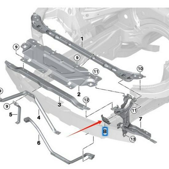 BMW 3 Series G20/G28 Cover (Parts 51647422301, 51647422302)