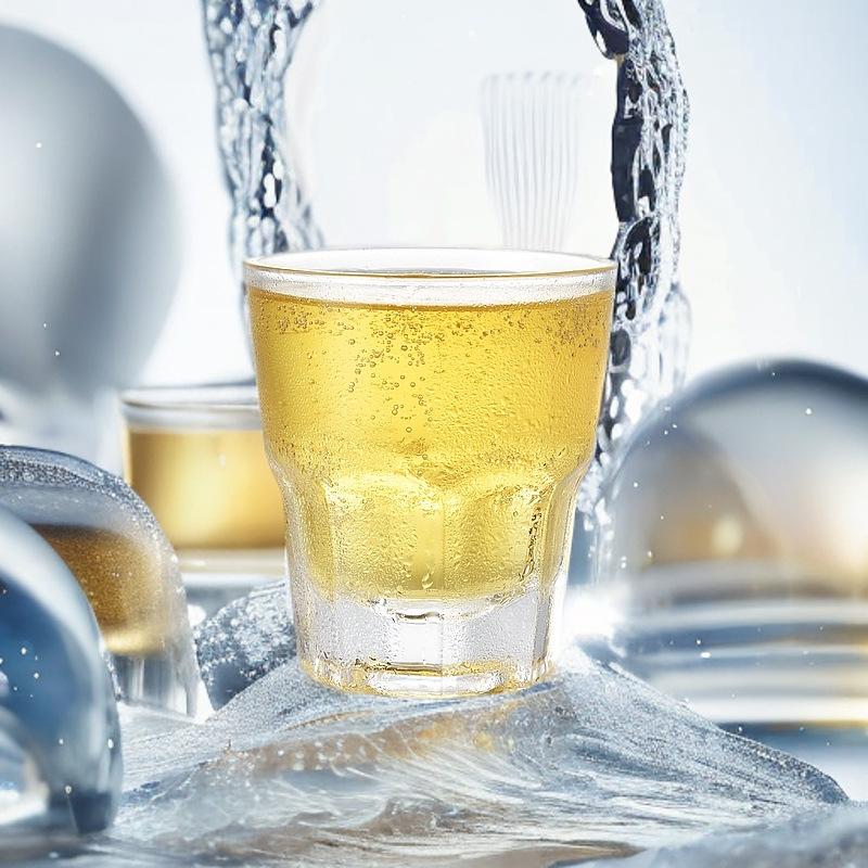 145ml Transparent Small  Glass Wine Glass  Daily Necessities Commonly Used Tableware In Homes and Offices Exquisite Lifestyle