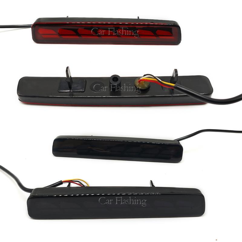 Car LED Rear bumper reflector light turn signal stop light brake lamp For Toyota Spade Esquire NOAH/VOXY 80 Prius 40 Scion tC