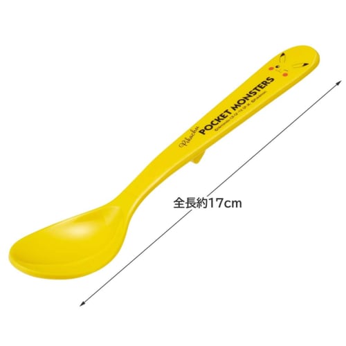 Skater Melamine Spoon, 17cm, Pok?mon Pikachu Face, SM5-A