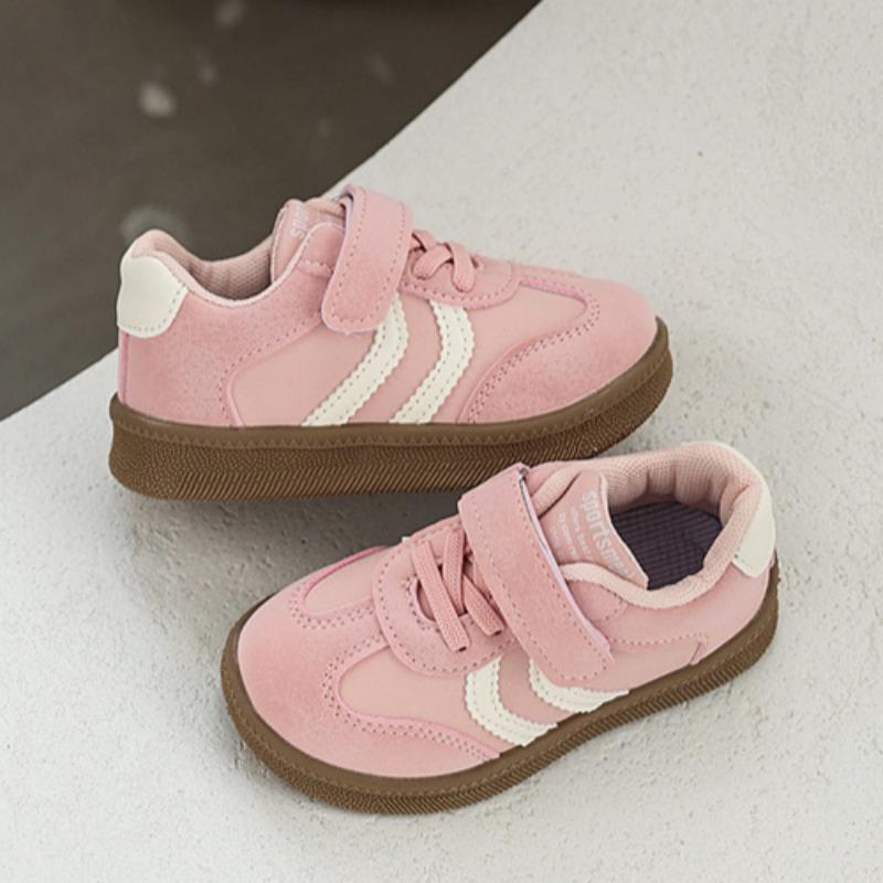 Children's Non-slip Sports Shoes Boys' All-match Sneakers Girls' Soft-soled German Training Shoes