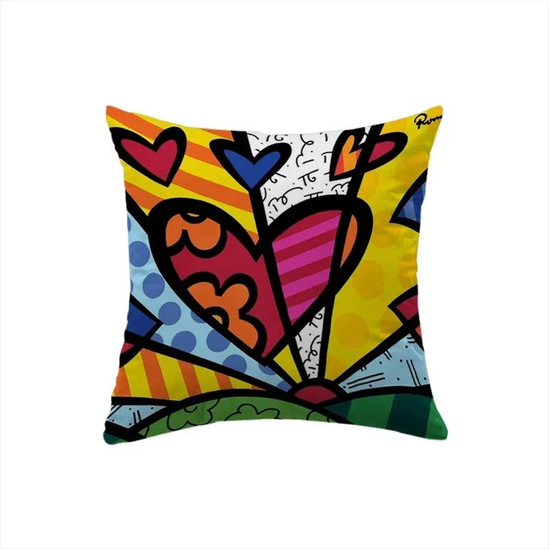 Luksuriøst Sofaputetrekk B-Britto Putetrekk Firkantet Putetrekk Hjemmetekstil Dakimakura Bryllupsgave