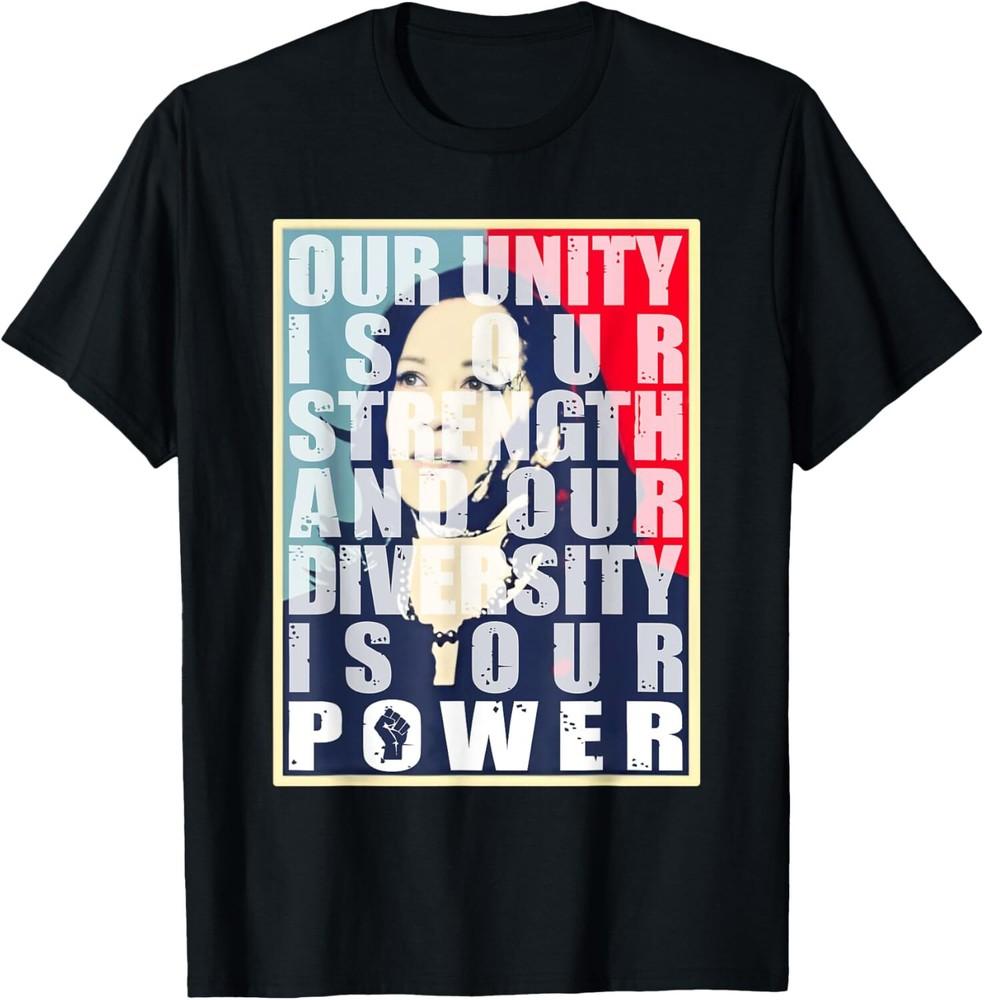 Kamala Harris 2024 For President Campaign Madam President T-Shirt Unisex T-Shirt L