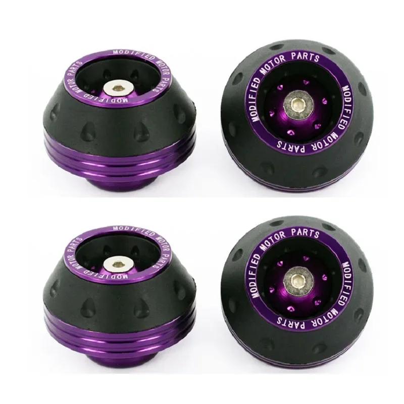 2/4Pcs Motorcycle Front Fork Cups Aluminum Alloy Shock Absorber Cup Moto Universal Crash Protector Wheel Protection Pads
