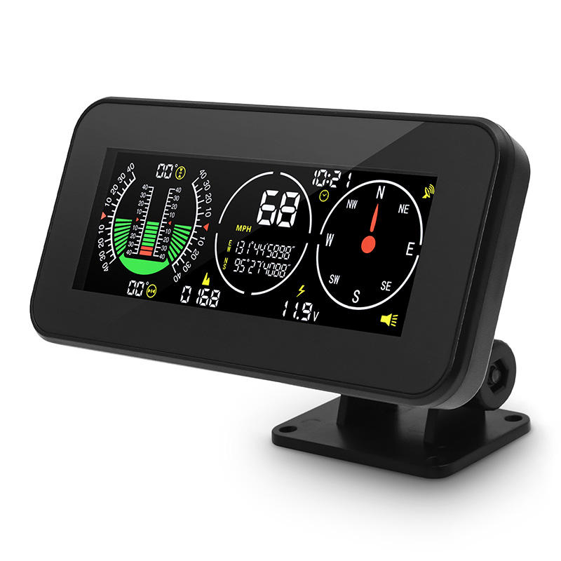 

Car M60 HUD Smart Digital Hot Selling Car Electronics Accessories GPS Speedometer + 4X4 Off Road Inclinometer for Cars