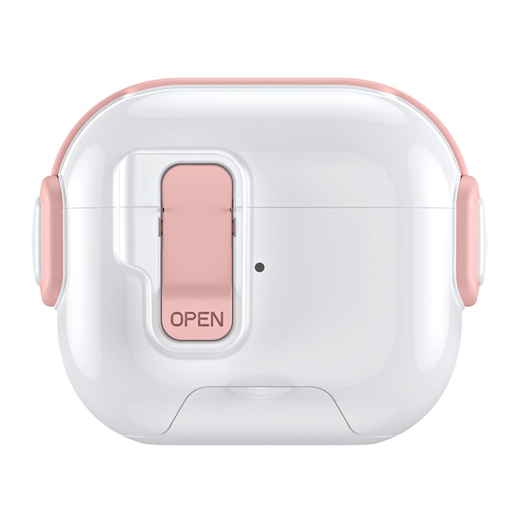 For Apple AirPods 3 Case with Phone Stand Function TPU PC TWS Earbuds Protective Cover