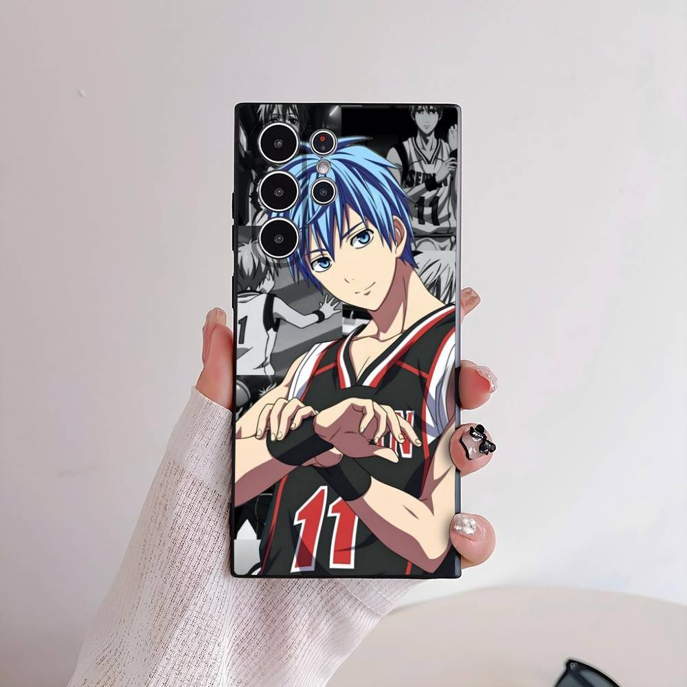Anime Kuroko no Basuke Phone Case For Samsung Galaxy S25 S24 S22 S23 Ultra S21 S20 Plus 5G Frosted Non-Slip Full Cover Soft Case