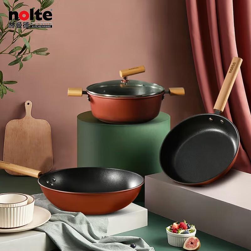 Nolte Burnie Non-stick 3-Piece Cookware Set