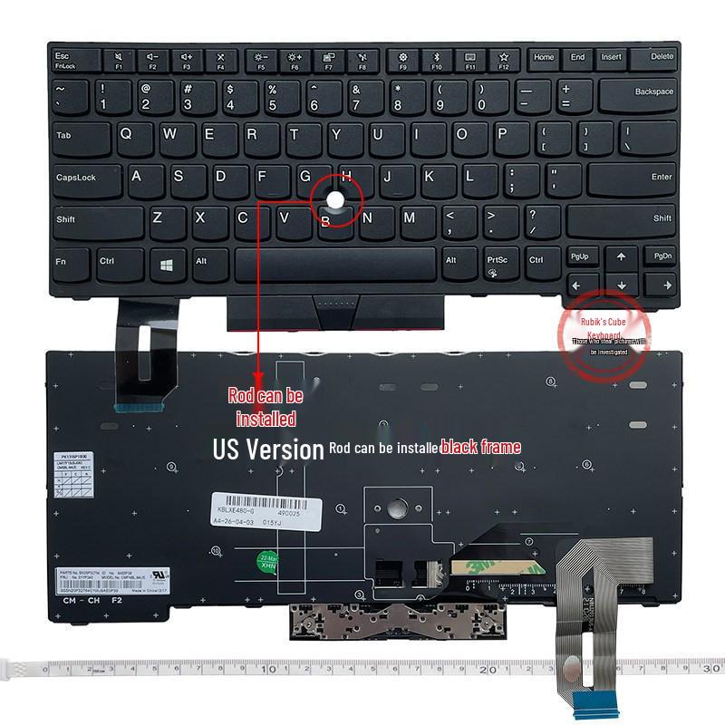 

Compatible with Lenovo ThinkPad S2, 3rd/4th Gen, E480, T14, T14 Gen 1/2