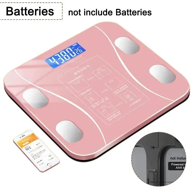 

Weight scale Electronic scale Body fat scale Smart home charging model fat measurement small Bluetooth connection APP