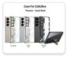 Samsung S26 Ultra Transparent Electroplated Phone Case with Precise Cutouts and Ultra-thin Bracket