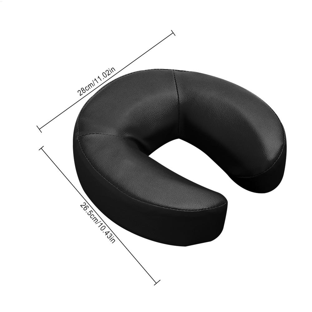 Face Cradle Pillow Basic Massage Face Cradle Cushion Massage Chair Headrest Support Face Pillow Provides Superiors Comfort чёрный
