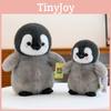 Cute Cartoon Gray Penguin Plush Doll Children Toy For Girls