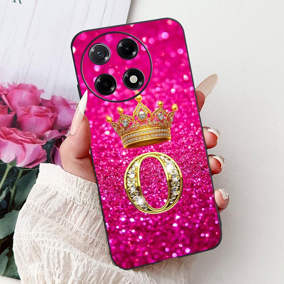 For Tecno Camon 30S Case Camon30 Pro CL8 New Crown Letters Cover Soft Silicone Case For Tecno Camon 30 Premier Camon30 5G Fundas