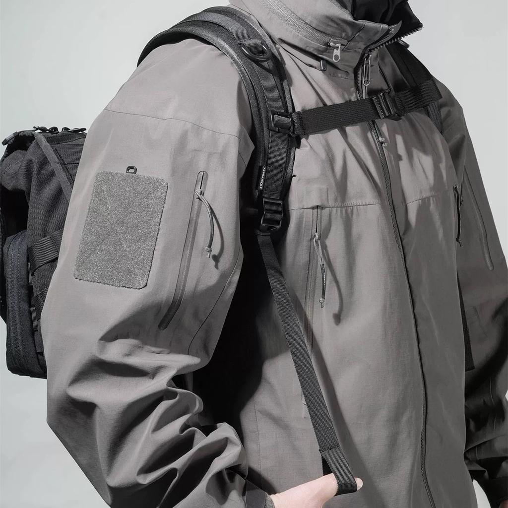 Tactical MOLLE Backpack Strap Multi-function Quick-release Adjsutable Strengthen Outdoor Backpack Shoulder Pad Accessories