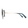 Ferragamo Travel UV Protection Square Sunglasses With Logo Unisex sunglasses Gold SF247SA-7738