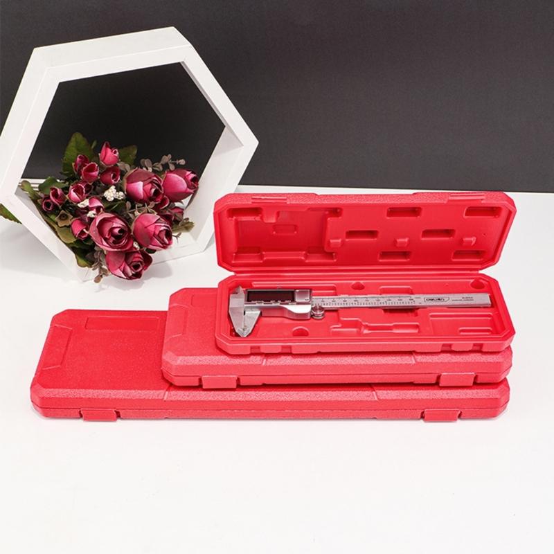 Sturdy Plastic Organizers for Dial Calipers Storage Case Perfect for Woodworking Metalworking and Engineering Use