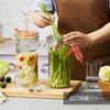 1.3L Glass Fermentation Kit (2-Pack) – Pickling Containers, Glass Jars, Weights & Airlocks, for Sauerkraut, Kimchi, Kombucha, Pickles