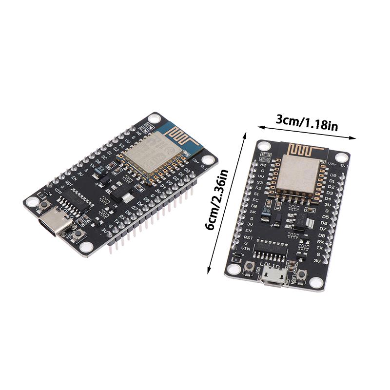 1Pc Esp8266 Serial Port Wifi Module Nodemcu Lua V3 Internet Of Things Development Board Type-C Micro Interface Ch340/Ch340G
