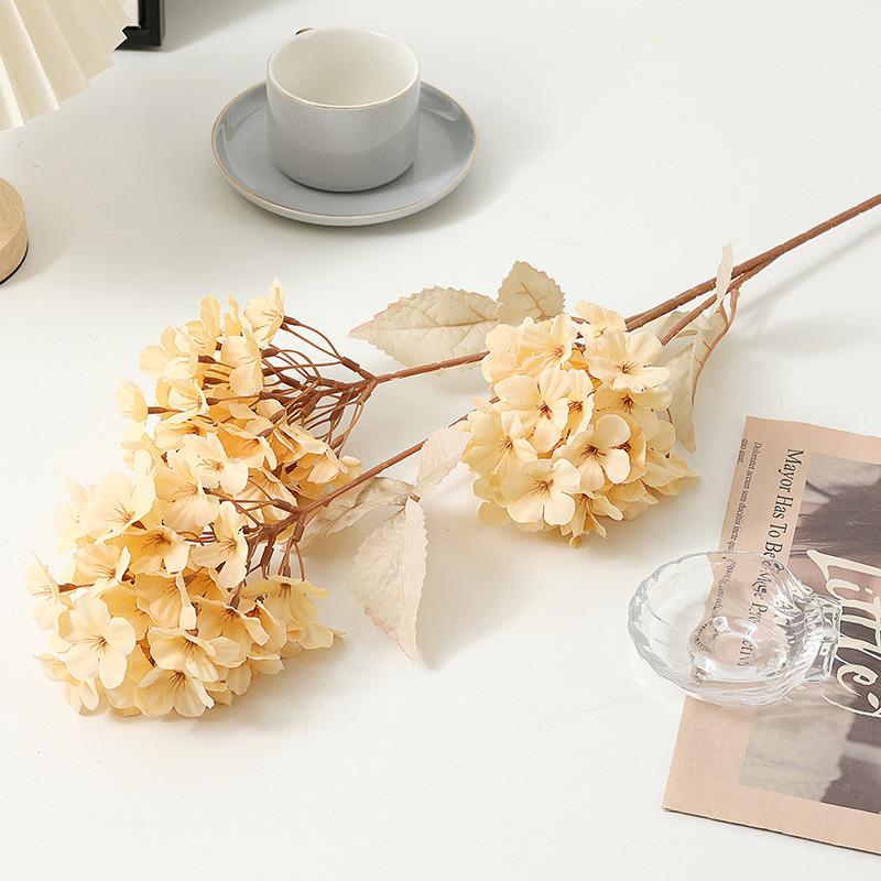Simulation Flower Hydrangea Living Room Hotel Decoration Outdoor Accessories