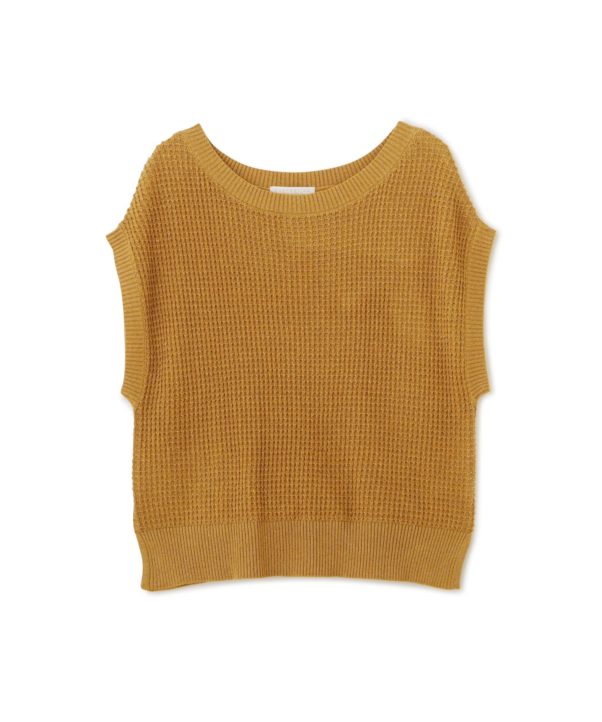 

Proportion Body Dressing French Curve Knit Yellow Sweater, Women s,