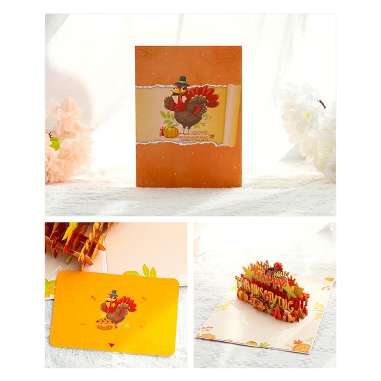 3D Cardstock For Autumn Greeting Thanksgiving Decor For Living Room School Entry