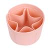 Make Up Bag Women Simple Solid Color Ladies Bucket Felt Convenient Portable Leisure High-capacity Handbag Storage Cosmetic Bags