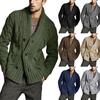 2025 Herbst/Winter Neuer Pullover Strickjacke Einfarbig Langarm Jacke
