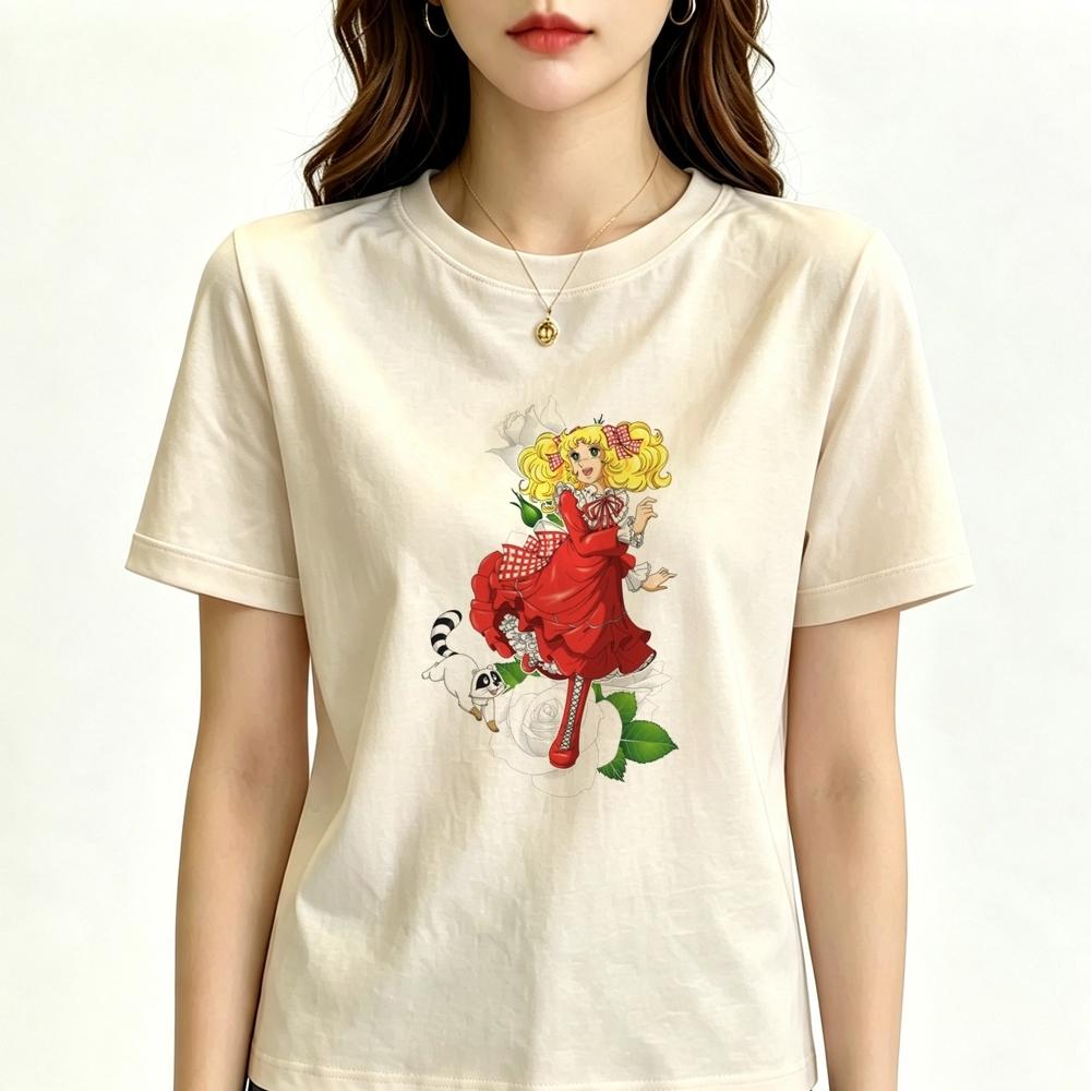 Candy Candy Anime tshirt Women meme anime aesthetic graphic t shirt gyaru streetwear Unisexga japanese japan