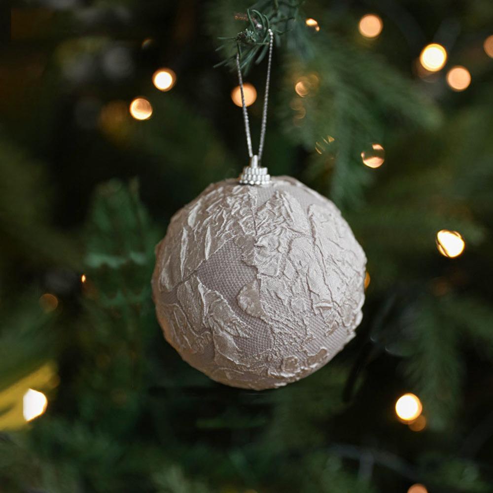 8CM Christmas Tree Decoration Ball Party Supplies Xmas Ornaments DIY Christmas Pendant  New Year