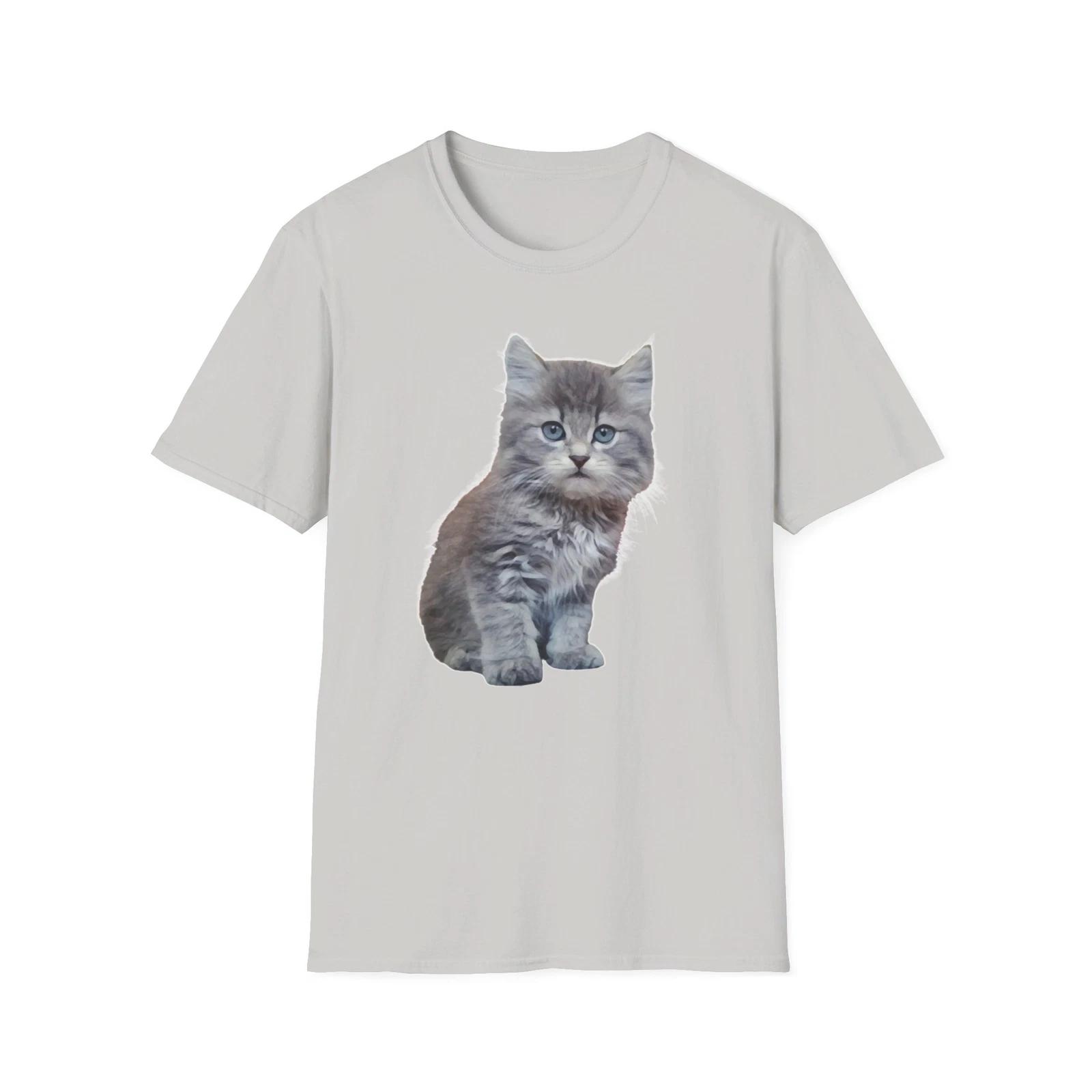 Cute Kitten Unisex Softstyle T shirt SM MD LG XL 2XL 3XL L