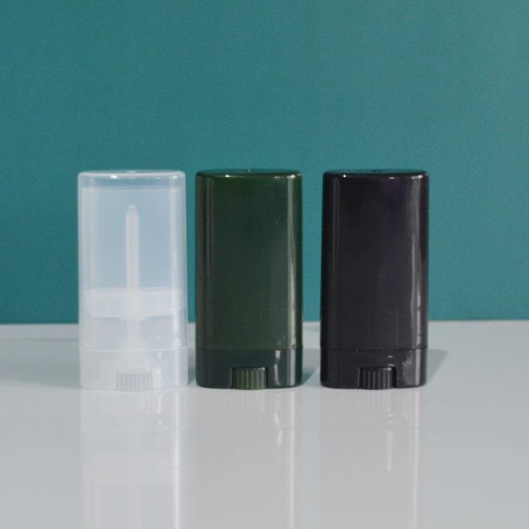 15g Lip Balm Tube - Oval PP Lipstick Wax Tube for DIY Lip Care