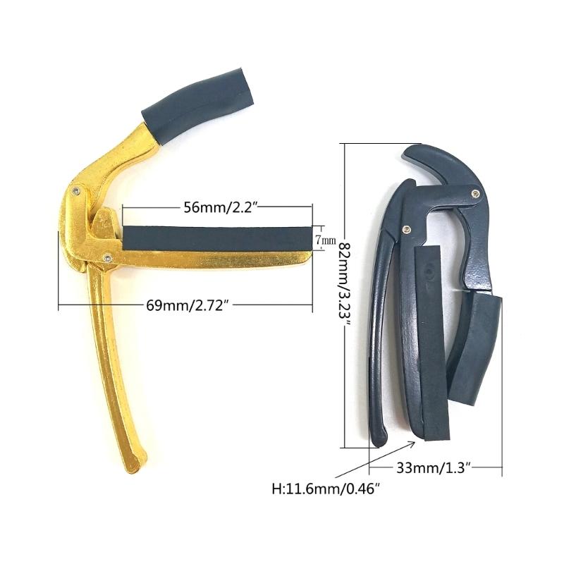 Guitar Capo for Acoustic Classical Electric Guitar Zinc Alloy Capo Clamp Guitar Accessories Capotraste Guitarra