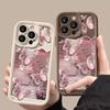 Pink Butterfly Phone Case For Samsung S25 S24 Ultra S23 Ultra S22 S21 S20 Plus Note 20 S24FE S23FE Cover