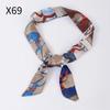 Women Luxury Skinny Scarf, Fashion Ribbon Bag Scarf Versatile Neckerchief Headband