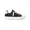 Nieuwe Lichte Koppel Lage Top Board Shoes Met Gespatte Inkt Print Dikke Zool Om Hoogte Te Vergroten, Casual Witte Schoenen