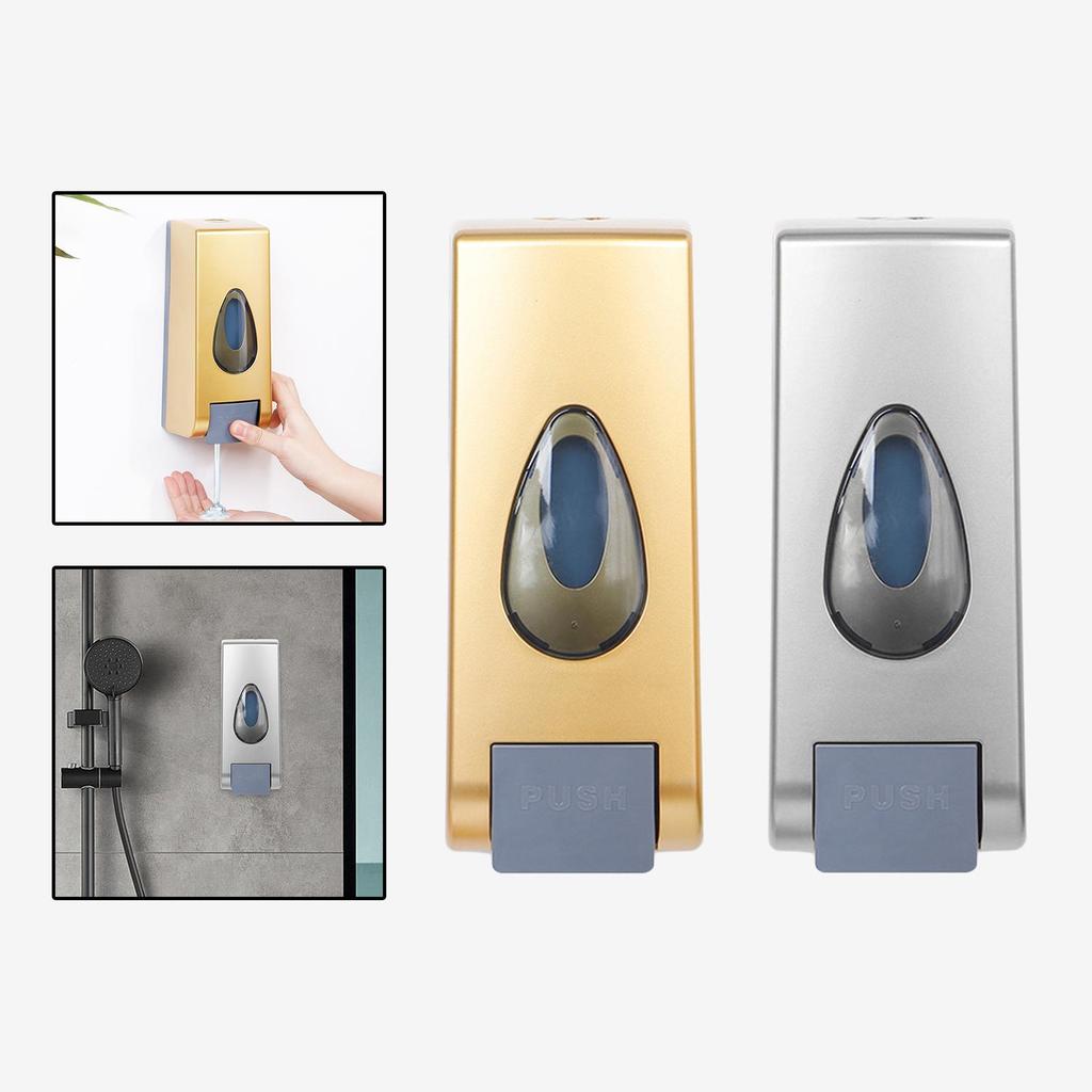 Seifenspender, Wandmontage, 350 ml nachfüllbare Schaumflüssigkeit mit großem Fassungsvermögen