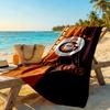 Galatasaray Personalized Text Beach Towel Quick-Dry Soft Microfiber